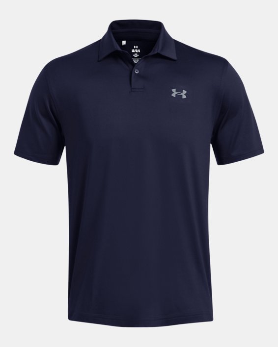 Polo UA Tee To Green pour homme, Blue, pdpMainDesktop image number 2